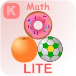 kindergarten math lite android application logo